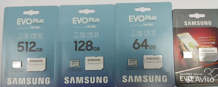 Карта памяти Samsung EVO Plus