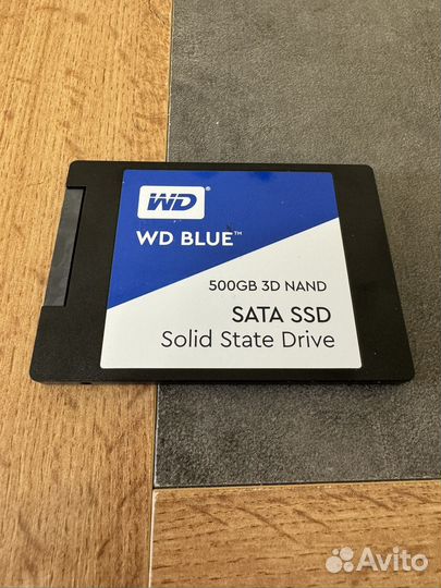 SSD WD blue 500 GB жесткий диск