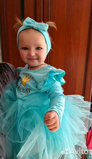 Платье для девочки 86