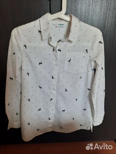 Рубашка на девочку 158