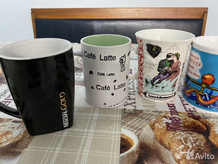 Чашки, салатники, заварочный чайник и др