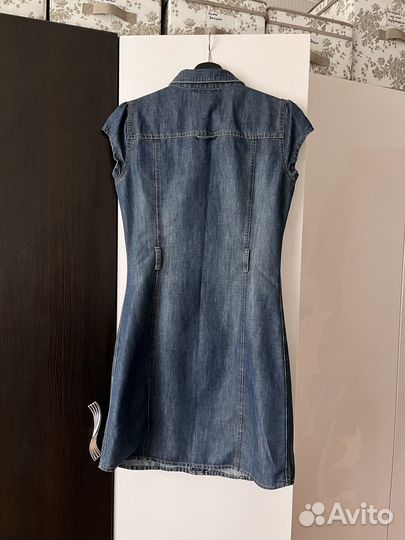 Джинсовое платье