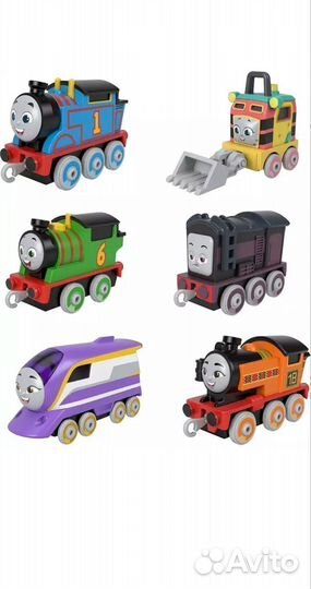 Набор паровозиков игрушки