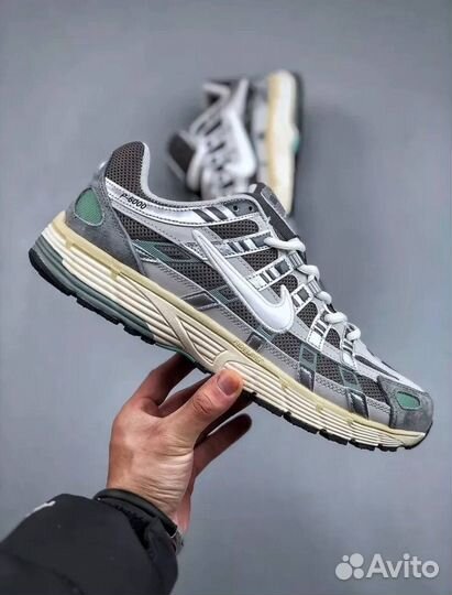 Кроссовки Nike P-6000 'Light Iron Ore'