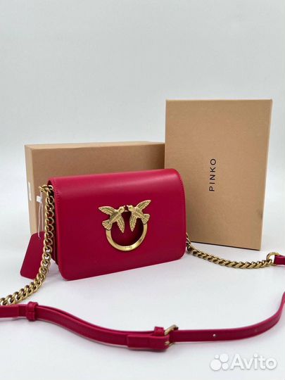 Pinko сумка красная новая