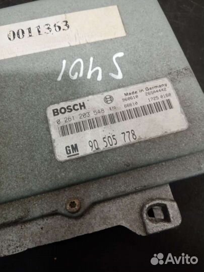 Блок управления двигателем Opel Sintra 90505778,02