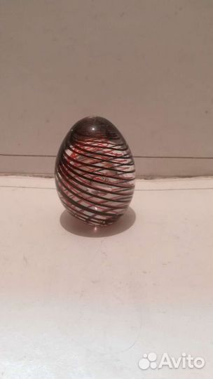 Настольный пресс для бумаги.Мурановское стекло