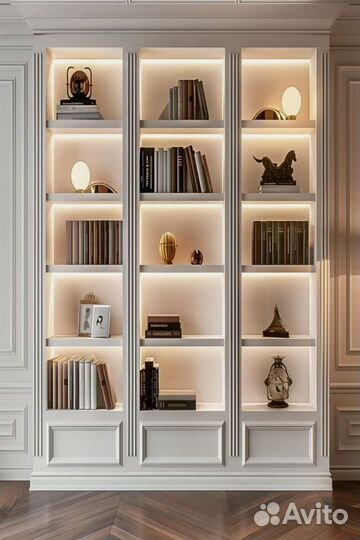 Шкаф витрина для книг