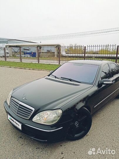 Mercedes-Benz S-класс 5.0 AT, 2002, 250 000 км