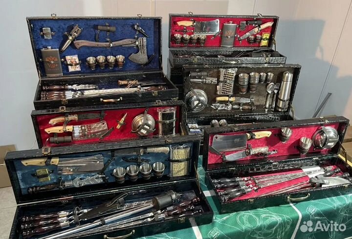 Шашлычный набор в кейсе