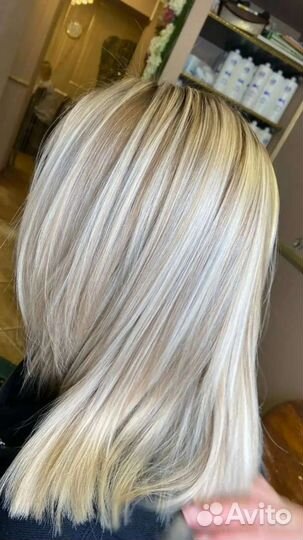 Окрашивание волос Air Touch все включено до 50 см