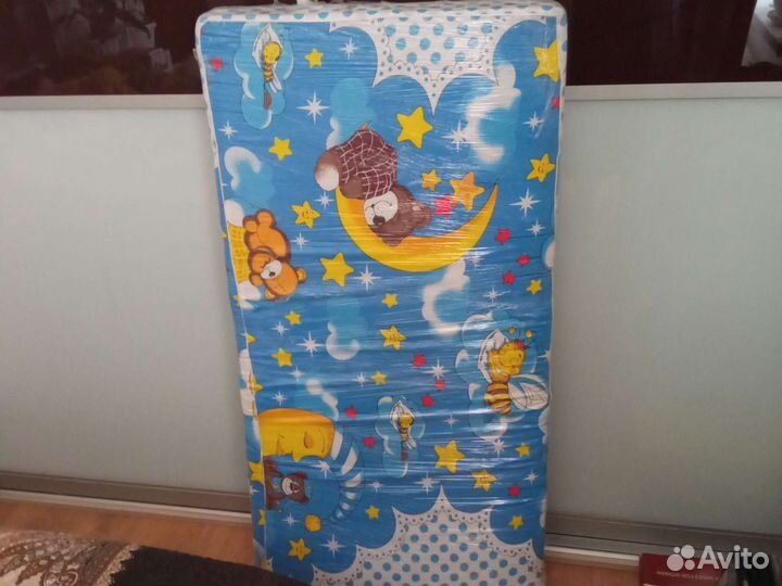 Матрас детский 120 60,б/у, в очень хор. сост