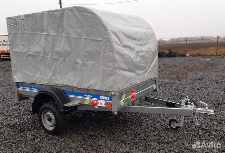 Прицеп 2.5*1.5 с высоким тентом 1500 мм