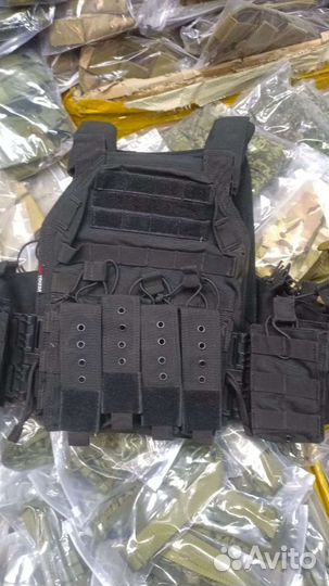 Плитник Yakeda, разгрузка армейская, Чёрный