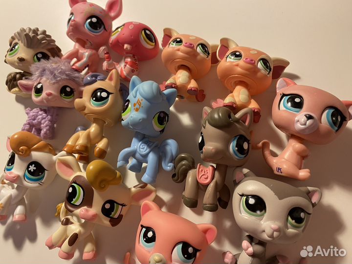 Littlest Pet Shop lps лпс собаки лошадь овечка