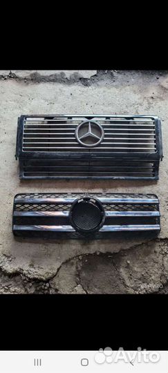 Накладка на фару g-class