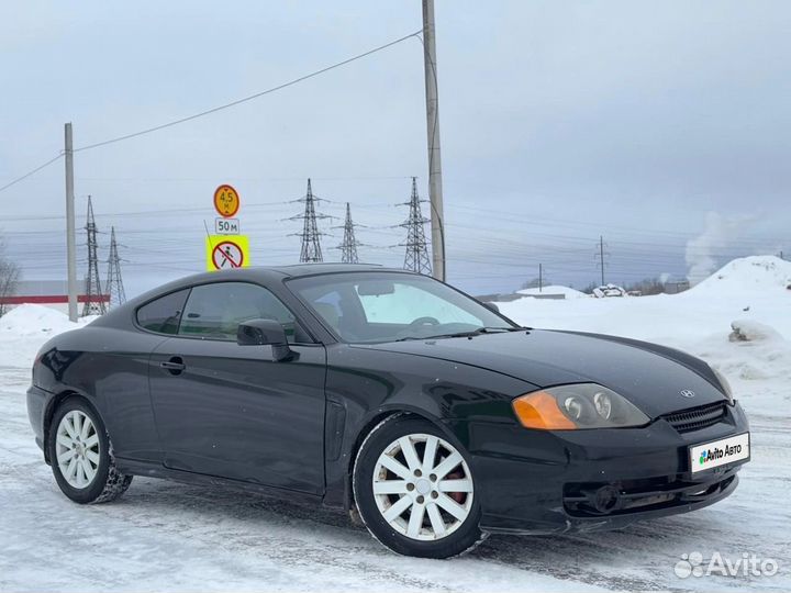 Hyundai Tiburon 2.0 МТ, 2002, 301 500 км