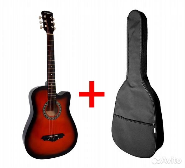 Гитара с чехлом