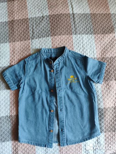 Рубашка джинсовая