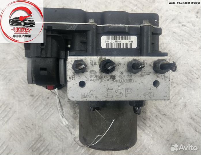 Блок ABS (Модуль абс) б/у Audi A4 B7 (2004-2008) 8E0614517AP