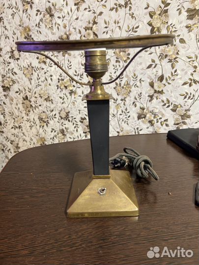 Настольная лампа старинная