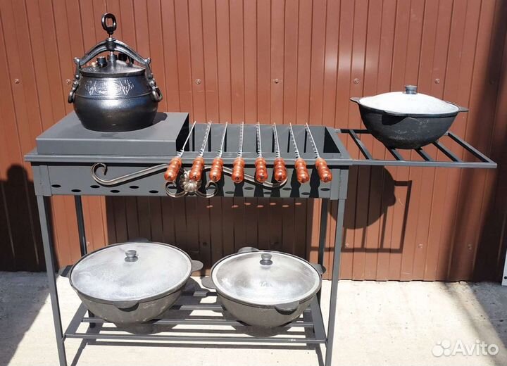 Мангал толстостенный