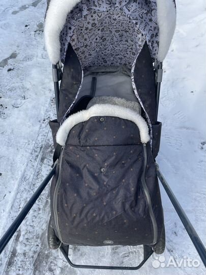 Детские санки коляска бу