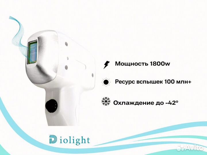 Лазерный аппарат DioLight UltraOne 1800dm, рассрочка