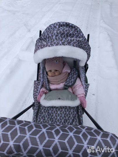 Санки- коляска Nika детям