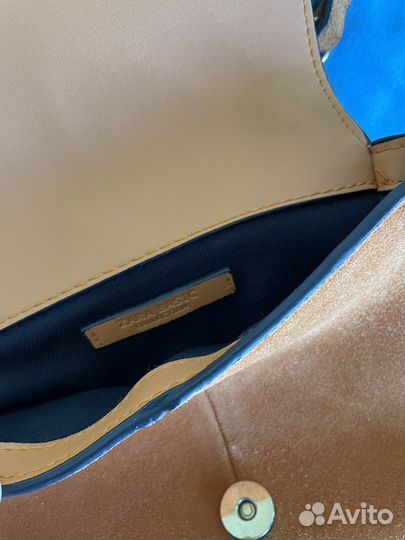 Сумка zara натуральная замша