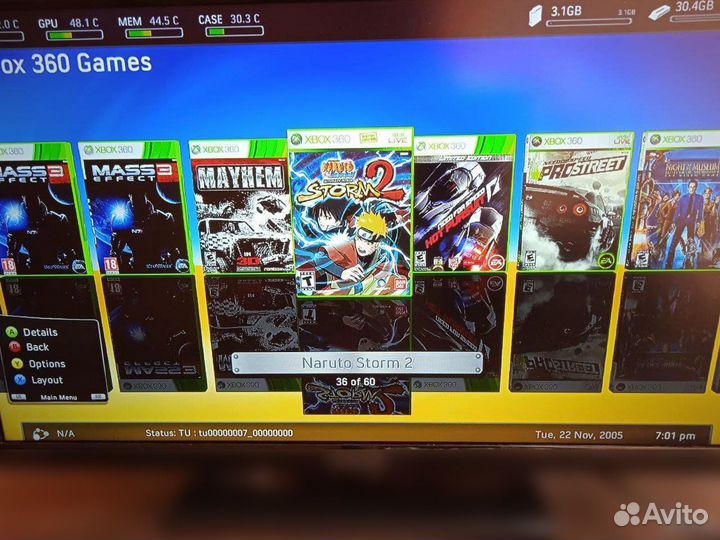 Белый Xbox 360 S 500gb + 56 игр Xbox360 X360 x