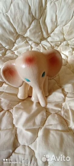 Игрушка Слон целлулоид СССР