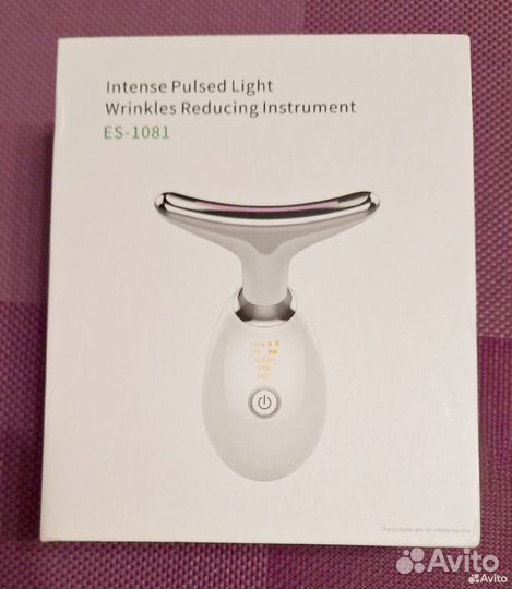 Микротоковый массажер для лица и шеи