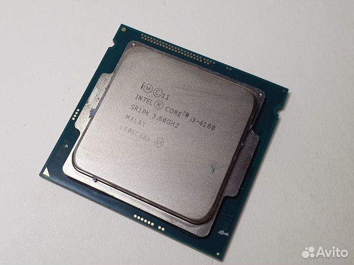 Процессор i3 4160 3.6ghz lga 1150