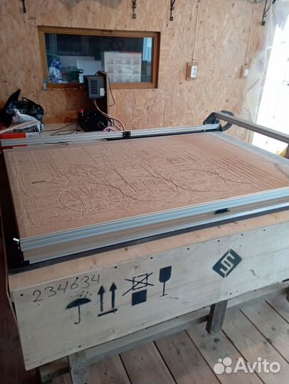 Фрезерный станок с чпу Savinsname1015 по дереву бу