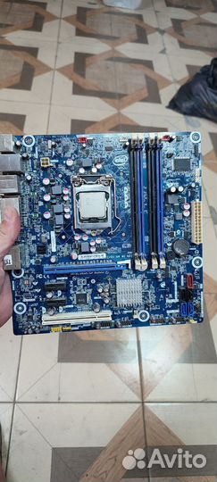 Материнская плата сокет 1155 с i5-2500