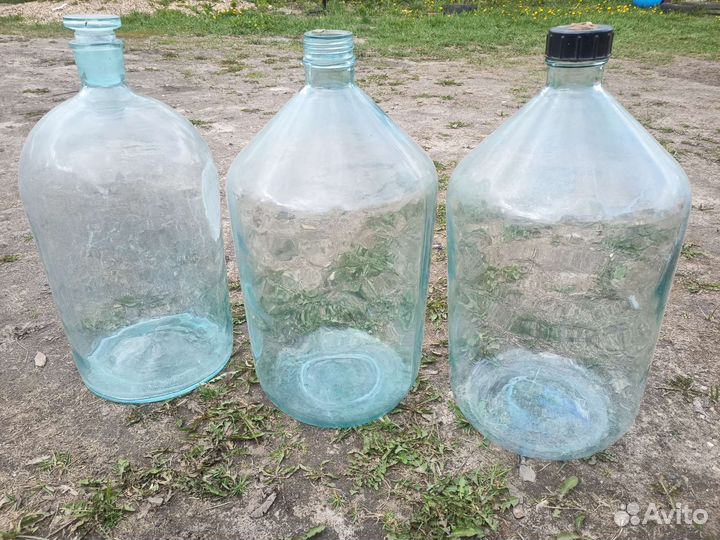 Бутыль стекло 20 л