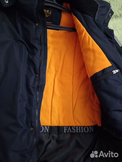 Куртка зимняя мужская 48 50 бу