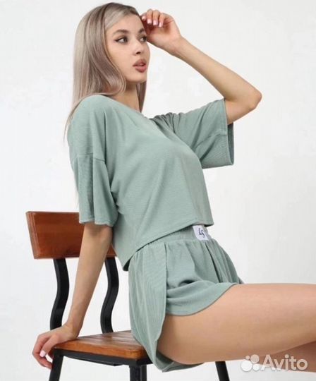 Пижама женская 46 48 новая