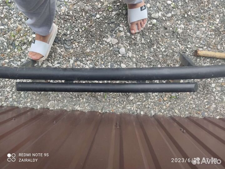 2 подножки на ниву и защита на ниву