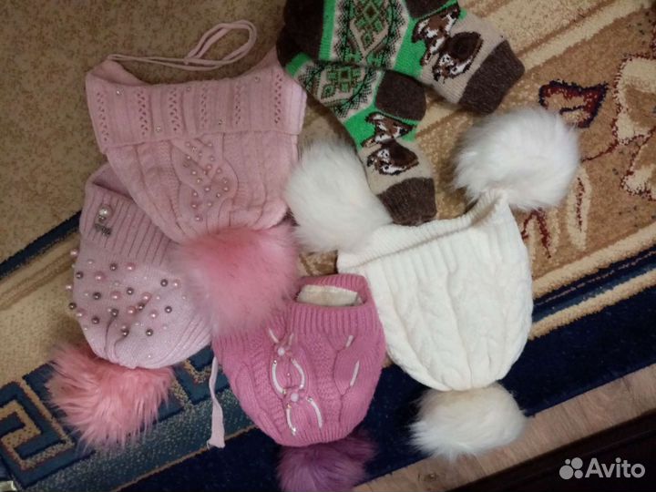 Шапки,на девочку