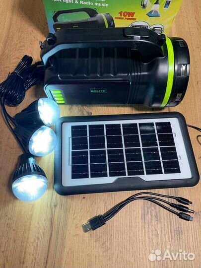 Освещение автономное на солнечной батарее новое
