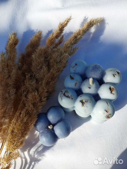 Свечи из соевого воска ручной работы