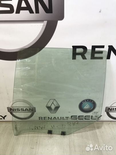 Стекло боковое двери Renault symbol Лев