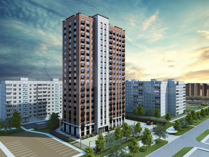 1-к. квартира, 37,4 м², 13/19 эт.