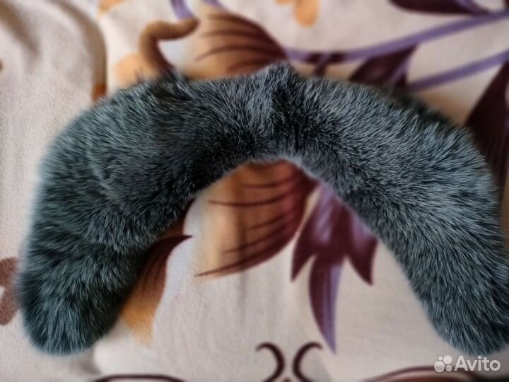Меховой воротник песец