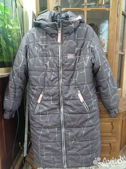 Пальто зимнее для девочки nikastyle, 152. размер