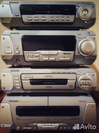 Музыкальные центры Technics, Yamaha, Philips