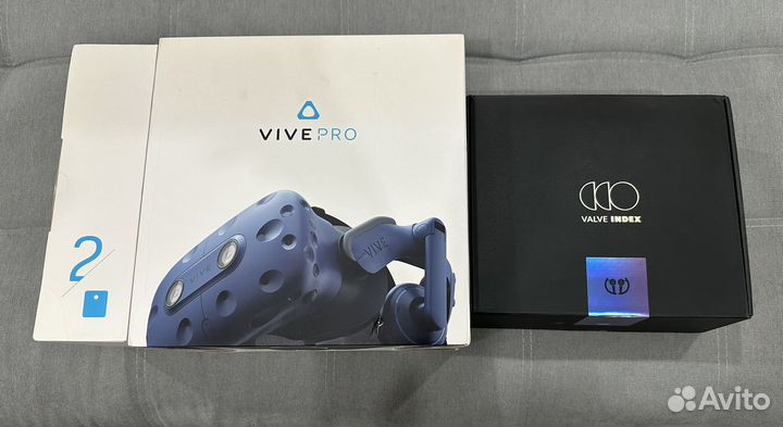 HTC Vive Pro Full Kit 2.0 + Valve Index Knuckles