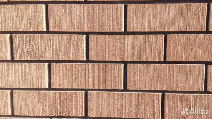 Лицевой кирпич Крем Велюр меланж ГОСТ